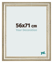 Photo Frame 56x71cm Metallic Gloss MDF Lazio Front Size | Yourdecoration.com