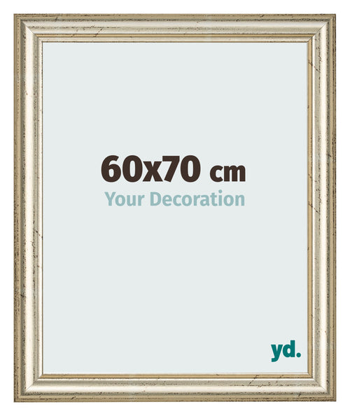 Photo Frame 60x70cm Metallic Gloss MDF Lazio Front Size | Yourdecoration.com