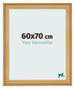 Photo Frame 60x70cm Pine Woodgrain MDF Lazio Front Size | Yourdecoration.com