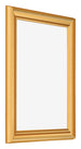 Photo Frame 60x80cm Gold Matte MDF Lazio Front Oblique | Yourdecoration.com