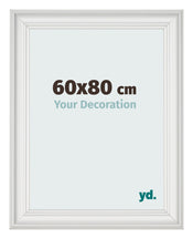 Photo Frame 60x80cm White Swept MDF Lazio Front Size | Yourdecoration.com