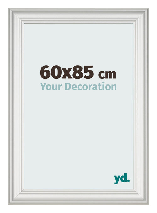 Photo Frame 60x85cm White Swept MDF Lazio Front Size | Yourdecoration.com