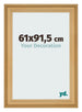Photo Frame 61x91 5cm Pine Woodgrain MDF Lazio Front Size | Yourdecoration.com