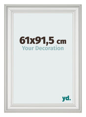 Photo Frame 61x91 5cm White Swept MDF Lazio Front Size | Yourdecoration.com