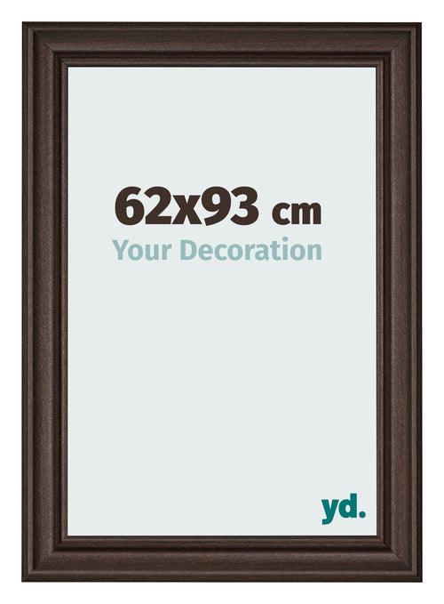 Photo Frame 62x93cm Oak Dark MDF Lazio Front Size | Yourdecoration.com