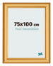Photo Frame 75x100cm Gold Matte MDF Lazio Front Size | Yourdecoration.com