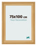 Photo Frame 75x100cm Pine Woodgrain MDF Lazio Front Size | Yourdecoration.com