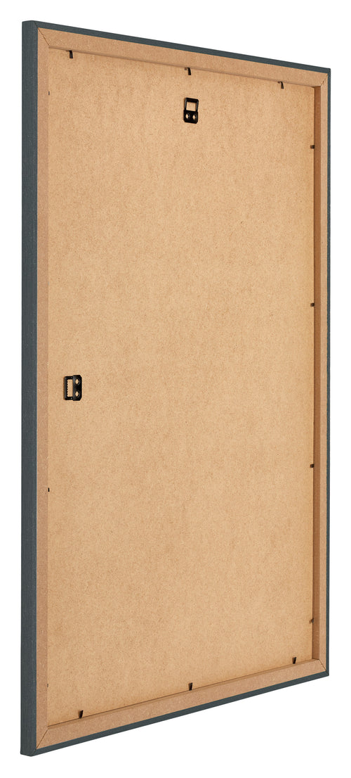 Mura MDF Photo Frame 20x28cm Anthracite Back Oblique | Yourdecoration.com