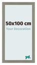 Mura MDF Photo Frame 50x100cm Anthracite Size | Yourdecoration.com