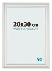 Photo Frame 20x30cm White Swept MDF Lazio Front Size | Yourdecoration.com