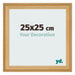 Photo Frame 25x25cm Pine Woodgrain MDF Lazio Front Size | Yourdecoration.com