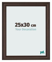 Photo Frame 25x30cm Oak Dark MDF Lazio Front Size | Yourdecoration.com