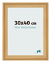 Photo Frame 30x40cm Pine Woodgrain MDF Lazio Front Size | Yourdecoration.com