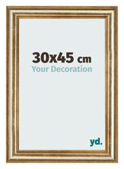 Photo Frame 30x45cm Gold Antique MDF Lazio Front Size | Yourdecoration.com