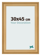 Photo Frame 30x45cm Pine Woodgrain MDF Lazio Front Size | Yourdecoration.com