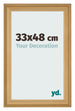 Photo Frame 33x48cm Pine Woodgrain MDF Lazio Front Size | Yourdecoration.com