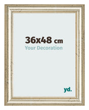 Photo Frame 36x48cm Metallic Gloss MDF Lazio Front Size | Yourdecoration.com