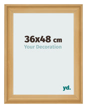 Photo Frame 36x48cm Pine Woodgrain MDF Lazio Front Size | Yourdecoration.com