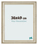 Photo Frame 36x49cm Metallic Gloss MDF Lazio Front Size | Yourdecoration.com