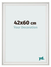 Photo Frame 42x60cm White Swept MDF Lazio Front Size | Yourdecoration.com