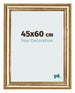 Photo Frame 45x60cm Gold Antique MDF Lazio Front Size | Yourdecoration.com
