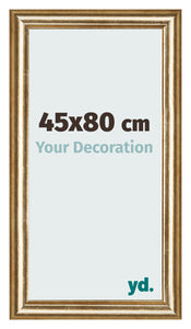 Photo Frame 45x80cm Gold Antique MDF Lazio Front Size | Yourdecoration.com