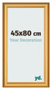 Photo Frame 45x80cm Gold Matte MDF Lazio Front Size | Yourdecoration.com