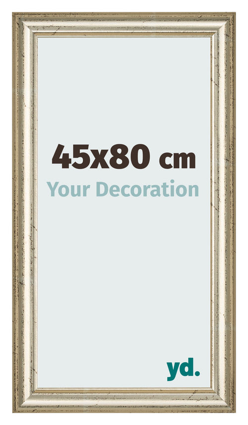 Photo Frame 45x80cm Metallic Gloss MDF Lazio Front Size | Yourdecoration.com