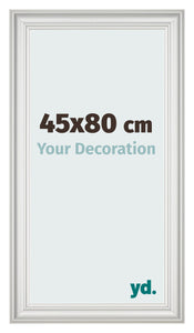 Photo Frame 45x80cm White Swept MDF Lazio Front Size | Yourdecoration.com