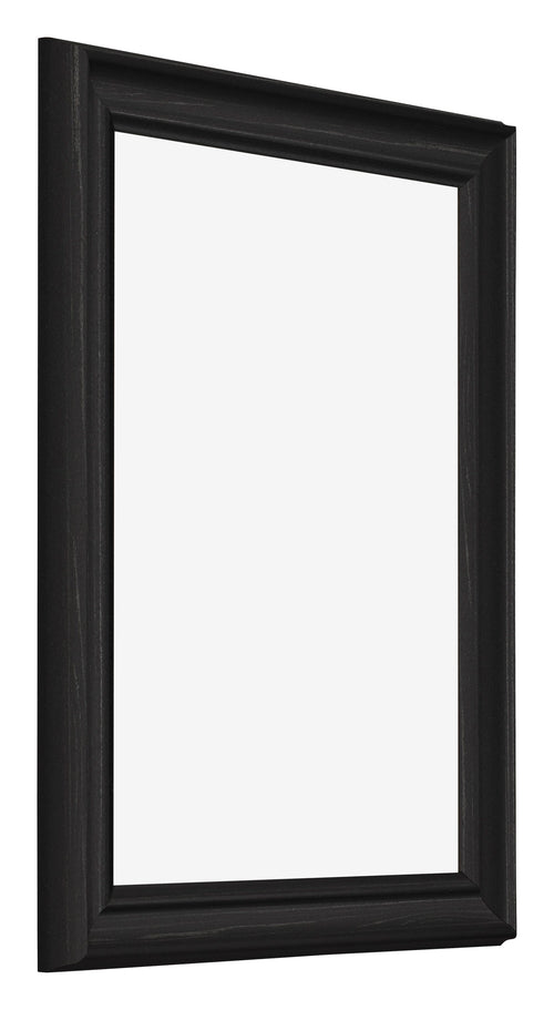 Photo Frame 46x61cm Black Woodgrain MDF Lazio Front Oblique | Yourdecoration.com