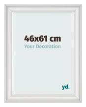 Photo Frame 46x61cm White Swept MDF Lazio Front Size | Yourdecoration.com