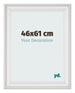 Photo Frame 46x61cm White Swept MDF Lazio Front Size | Yourdecoration.com