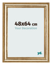 Photo Frame 48x64cm Gold Antique MDF Lazio Front Size | Yourdecoration.com