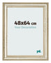 Photo Frame 48x64cm Metallic Gloss MDF Lazio Front Size | Yourdecoration.com