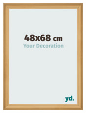 Photo Frame 48x68cm Pine Woodgrain MDF Lazio Front Size | Yourdecoration.com