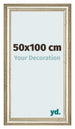 Photo Frame 50x100cm Metallic Gloss MDF Lazio Front Size | Yourdecoration.com