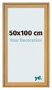 Photo Frame 50x100cm Pine Woodgrain MDF Lazio Front Size | Yourdecoration.com