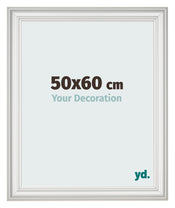 Photo Frame 50x60cm White Swept MDF Lazio Front Size | Yourdecoration.com