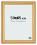 Photo Frame 50x65cm Gold Matte MDF Lazio Front Size | Yourdecoration.com