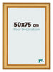 Photo Frame 50x75cm Gold Matte MDF Lazio Front Size | Yourdecoration.com