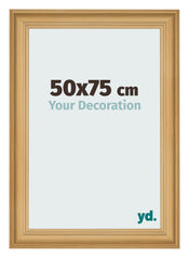 Photo Frame 50x75cm Pine Woodgrain MDF Lazio Front Size | Yourdecoration.com