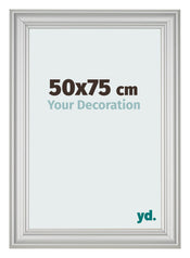 Photo Frame 50x75cm Silver Matte MDF Lazio Front Size | Yourdecoration.com