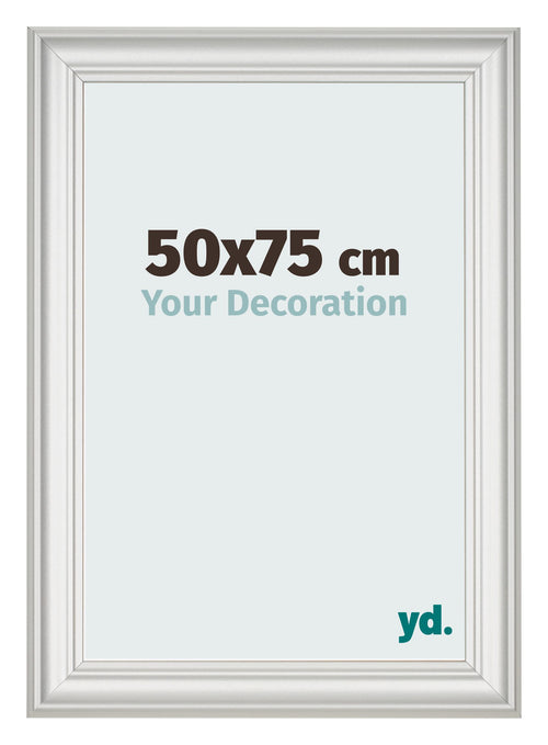 Photo Frame 50x75cm White Swept MDF Lazio Front Size | Yourdecoration.com