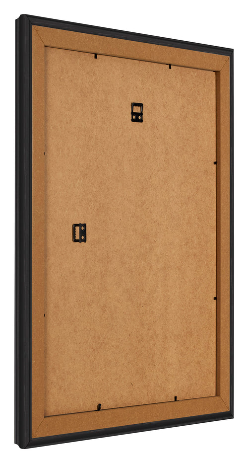 Photo Frame 55x65cm Black Woodgrain MDF Lazio Back Oblique | Yourdecoration.com