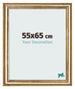 Photo Frame 55x65cm Gold Antique MDF Lazio Front Size | Yourdecoration.com