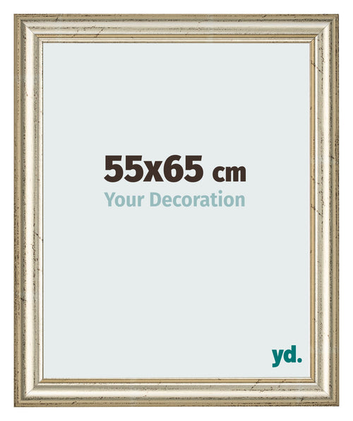 Photo Frame 55x65cm Metallic Gloss MDF Lazio Front Size | Yourdecoration.com