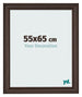 Photo Frame 55x65cm Oak Dark MDF Lazio Front Size | Yourdecoration.com