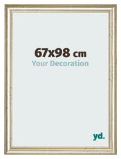Photo Frame 67x98cm Metallic Gloss MDF Lazio Front Size | Yourdecoration.com