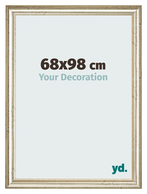 Photo Frame 68x98cm Metallic Gloss MDF Lazio Front Size | Yourdecoration.com