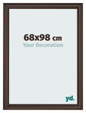 Photo Frame 68x98cm Oak Dark MDF Lazio Front Size | Yourdecoration.com